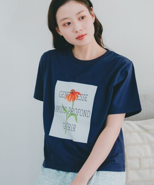 le.coeur blanc / ルクールブラン Tシャツ | TOLIGHT×le.coeur blancロゴプリントTシャツ | 詳細11