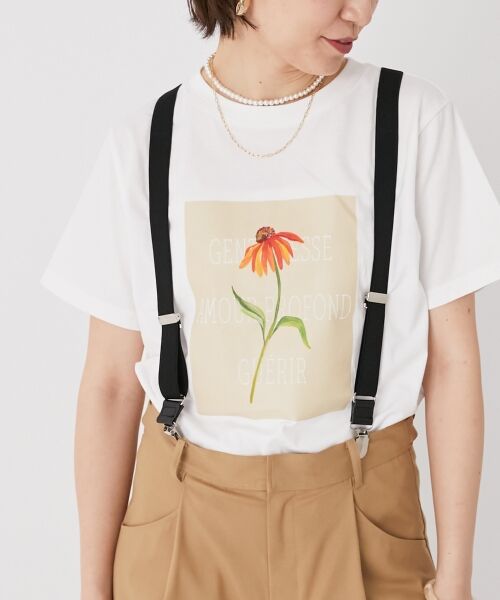 le.coeur blanc / ルクールブラン Tシャツ | TOLIGHT×le.coeur blancロゴプリントTシャツ | 詳細21