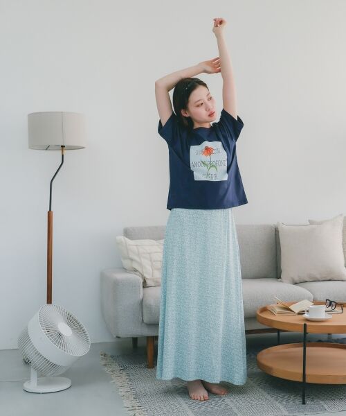 le.coeur blanc / ルクールブラン Tシャツ | TOLIGHT×le.coeur blancロゴプリントTシャツ | 詳細3