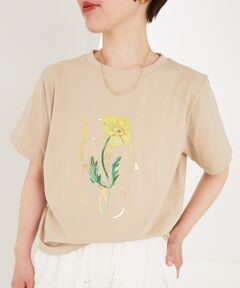 le.coeur blanc / ルクールブラン Tシャツ | TOLIGHT×le.coeur blancハクプリントTシャツ