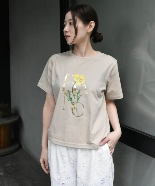 le.coeur blanc / ルクールブラン Tシャツ | TOLIGHT×le.coeur blancハクプリントTシャツ | 詳細10