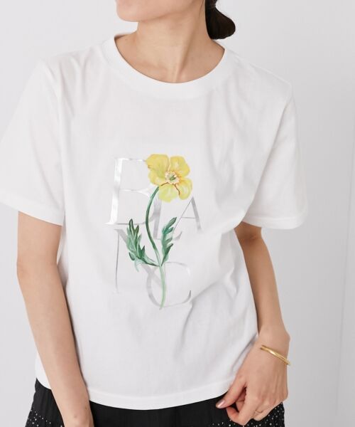 le.coeur blanc / ルクールブラン Tシャツ | TOLIGHT×le.coeur blancハクプリントTシャツ | 詳細12