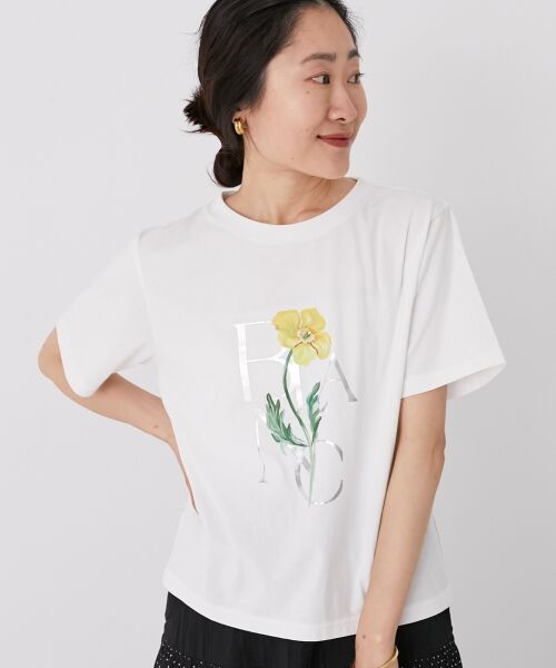 le.coeur blanc / ルクールブラン Tシャツ | TOLIGHT×le.coeur blancハクプリントTシャツ | 詳細13