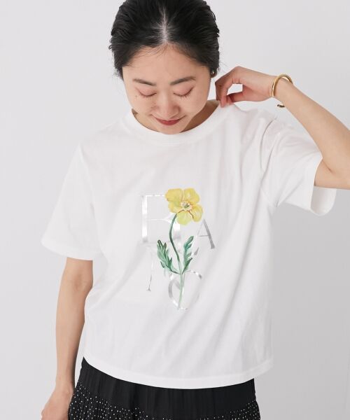 le.coeur blanc / ルクールブラン Tシャツ | TOLIGHT×le.coeur blancハクプリントTシャツ | 詳細14