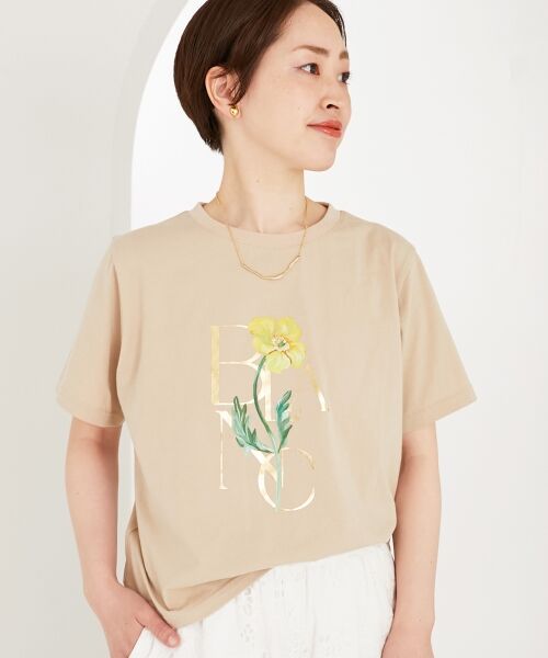 le.coeur blanc / ルクールブラン Tシャツ | TOLIGHT×le.coeur blancハクプリントTシャツ | 詳細3