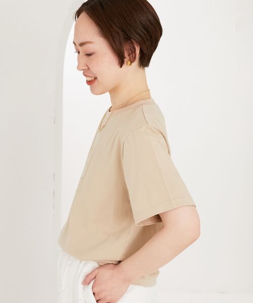 le.coeur blanc / ルクールブラン Tシャツ | TOLIGHT×le.coeur blancハクプリントTシャツ | 詳細4