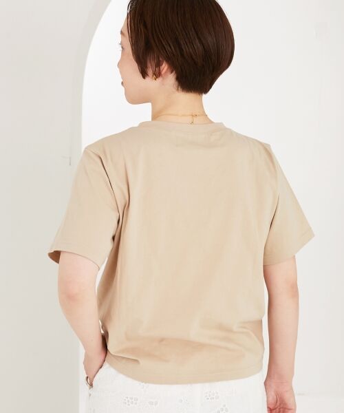 le.coeur blanc / ルクールブラン Tシャツ | TOLIGHT×le.coeur blancハクプリントTシャツ | 詳細5