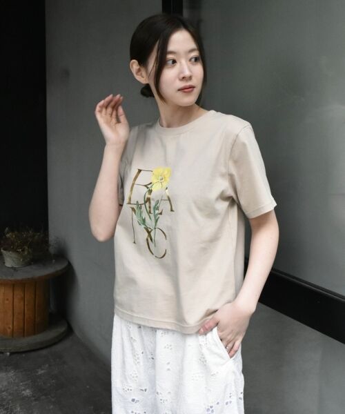 le.coeur blanc / ルクールブラン Tシャツ | TOLIGHT×le.coeur blancハクプリントTシャツ | 詳細9