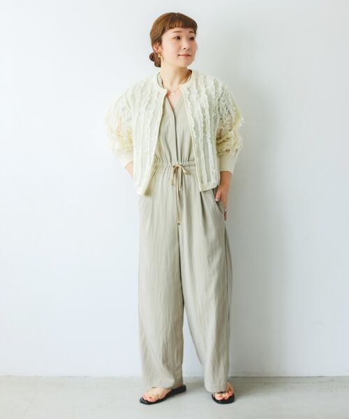 le.coeur blanc / ルクールブラン カーディガン・ボレロ | フリンジニットカーディガン | 詳細24