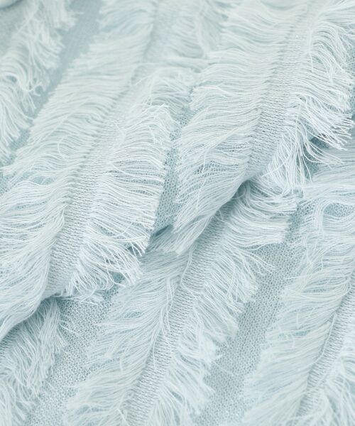 le.coeur blanc / ルクールブラン カーディガン・ボレロ | フリンジニットカーディガン | 詳細28