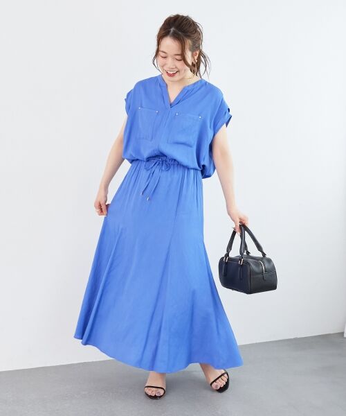 le.coeur blanc / ルクールブラン シャツ・ブラウス | 《手洗い可能》リネンライクフロントポケットシャツ | 詳細13