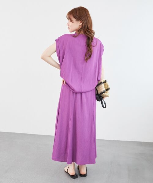 le.coeur blanc / ルクールブラン シャツ・ブラウス | 《手洗い可能》リネンライクフロントポケットシャツ | 詳細24