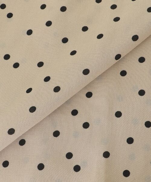 le.coeur blanc / ルクールブラン シャツ・ブラウス | リネンライクスラブドットギャザーブラウス | 詳細25