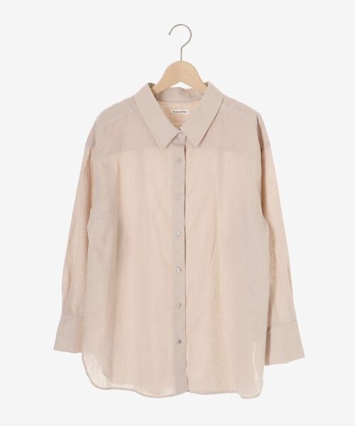 le.coeur blanc / ルクールブラン シャツ・ブラウス | 《さらっとした着心地》コットン麻オーバーシャツ | 詳細1