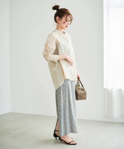le.coeur blanc / ルクールブラン シャツ・ブラウス | 《さらっとした着心地》コットン麻オーバーシャツ | 詳細14