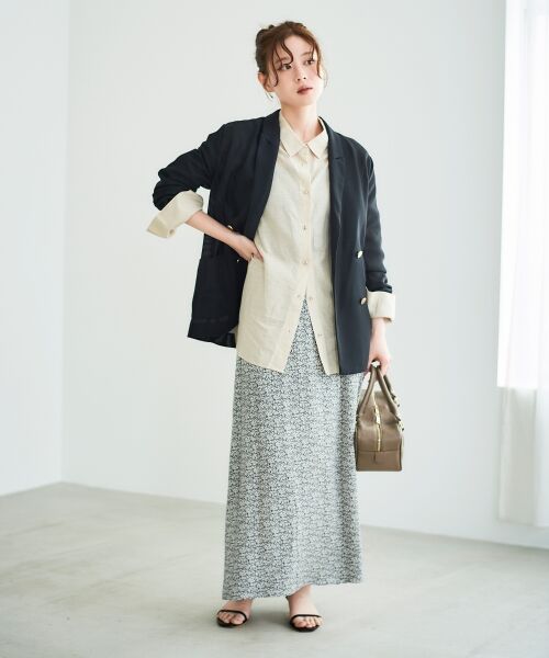 le.coeur blanc / ルクールブラン シャツ・ブラウス | 《さらっとした着心地》コットン麻オーバーシャツ | 詳細16