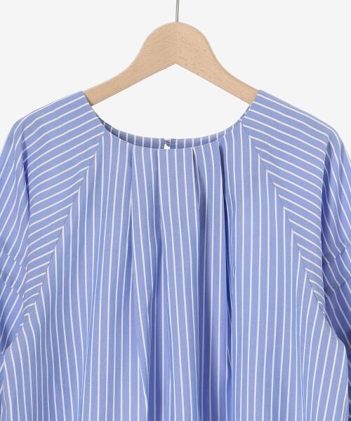 le.coeur blanc / ルクールブラン シャツ・ブラウス | ストライプタックスリーブブラウス | 詳細26
