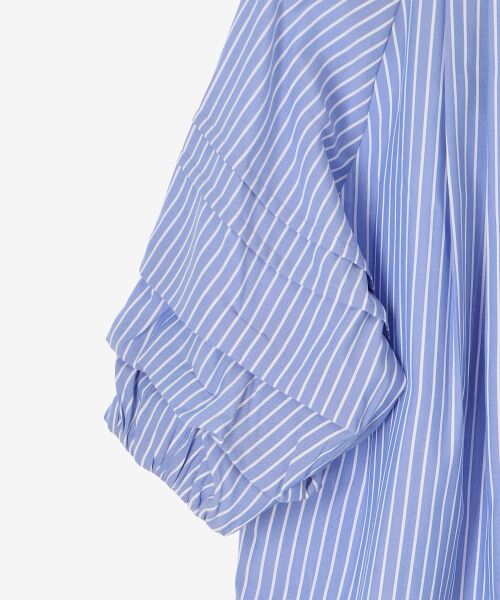 le.coeur blanc / ルクールブラン シャツ・ブラウス | ストライプタックスリーブブラウス | 詳細27