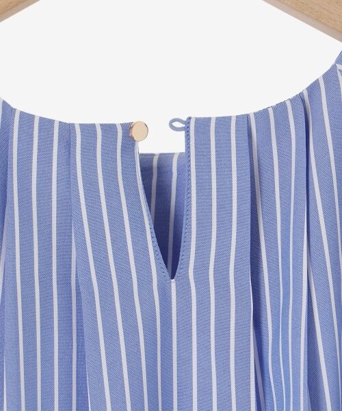 le.coeur blanc / ルクールブラン シャツ・ブラウス | ストライプタックスリーブブラウス | 詳細28