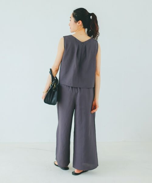 le.coeur blanc / ルクールブラン サロペット・オールインワン | リネンライクオールインワン | 詳細18