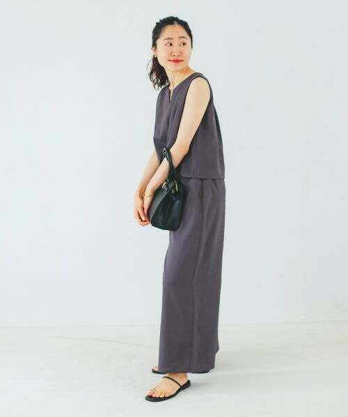 le.coeur blanc / ルクールブラン サロペット・オールインワン | リネンライクオールインワン | 詳細19