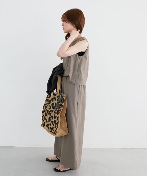 le.coeur blanc / ルクールブラン サロペット・オールインワン | リネンライクオールインワン | 詳細4