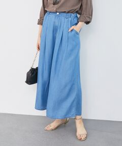 美品♡23区 DENIM 大きいサイズ 希少50サイズ 一部店舗限定】23区DENIM ストレッチ ワイドパンツ / 23区 L