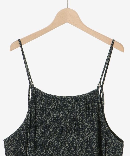 le.coeur blanc / ルクールブラン ロング・マキシ丈ワンピース | フラワープリントプリーツキャミワンピース | 詳細29