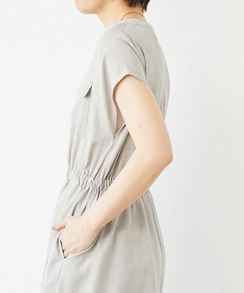 le.coeur blanc / ルクールブラン ロング・マキシ丈ワンピース | 《体型カバーが叶う◎》サップタンブラーウエストギャザーワンピース | 詳細25