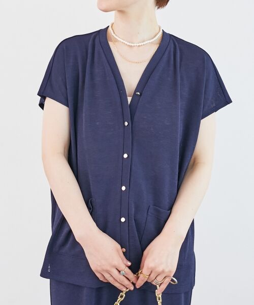 le.coeur blanc / ルクールブラン ロング・マキシ丈ワンピース | リネンタッチミラノリブセットアップ | 詳細26