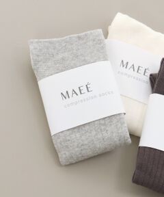 le.coeur blanc / ルクールブラン ソックス | MAEE 着圧コットンリブソックス