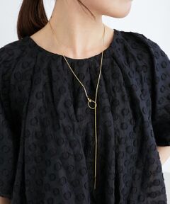 le.coeur blanc / ルクールブラン ネックレス・ペンダント・チョーカー | サークルモチーフラリエットネックレス