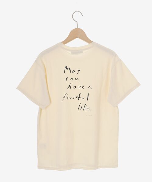 le.coeur blanc / ルクールブラン KAZUMIDOI fruitfullife Tシャツ セール】 KAZUMIDOI fruitfullife Tシャツ （Tシャツ）｜le