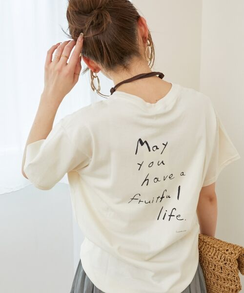 le.coeur blanc / ルクールブラン Tシャツ | KAZUMIDOI fruitfullife Tシャツ | 詳細14
