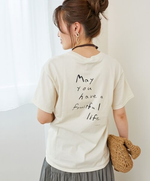 le.coeur blanc / ルクールブラン Tシャツ | KAZUMIDOI fruitfullife Tシャツ | 詳細15