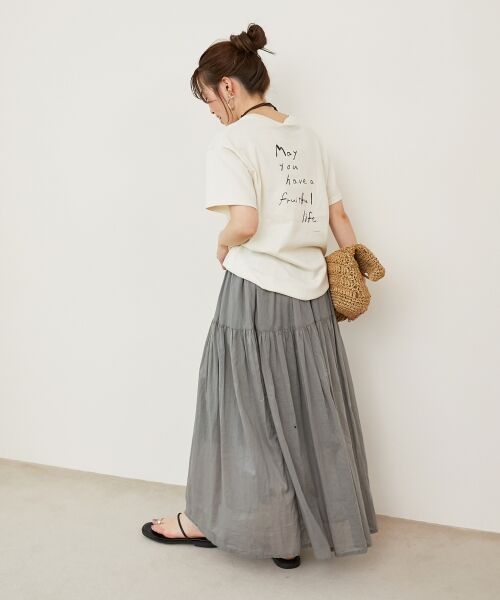 le.coeur blanc / ルクールブラン Tシャツ | KAZUMIDOI fruitfullife Tシャツ | 詳細19