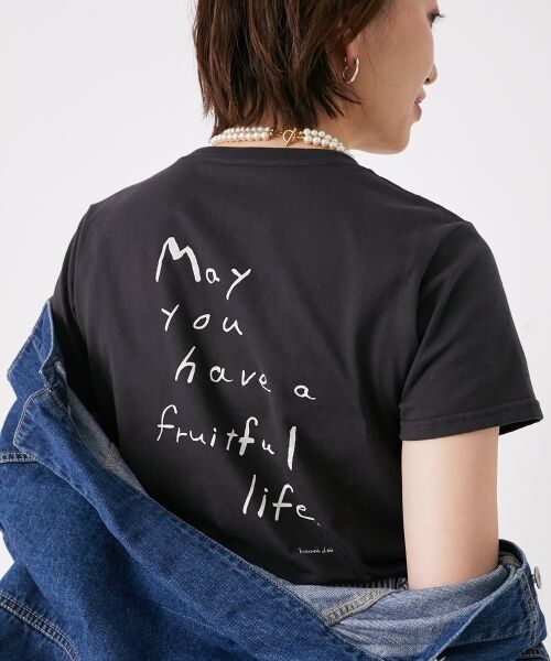 le.coeur blanc / ルクールブラン KAZUMIDOI fruitfullife Tシャツ ルクールブラン le.coeur blanc KAZUMIDOI fruitfullife Tシャツ