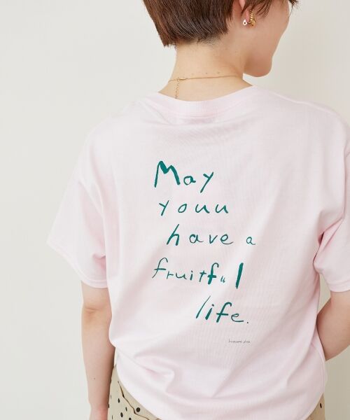 le.coeur blanc / ルクールブラン Tシャツ | KAZUMIDOI fruitfullife Tシャツ | 詳細4