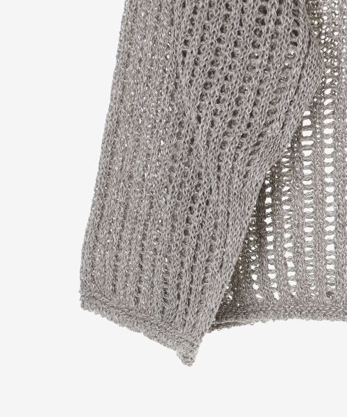 le.coeur blanc / ルクールブラン ニット・セーター | ハシゴ調透かし柄ホールガーメントニット | 詳細30