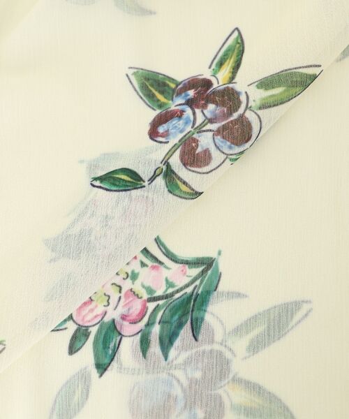 le.coeur blanc / ルクールブラン シャツ・ブラウス | 《WEB/一部店舗限定》KAZUMIDOIボタニカルノースリギャザーブラウス | 詳細28