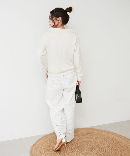 le.coeur blanc / ルクールブラン カットソー | 《WEB限定アイテム》パーカーライクデザイントップス | 詳細13