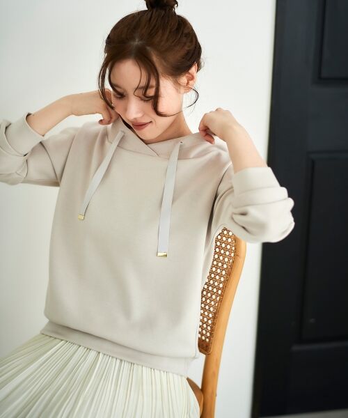 le.coeur blanc / ルクールブラン カットソー | 《WEB限定アイテム》パーカーライクデザイントップス | 詳細16