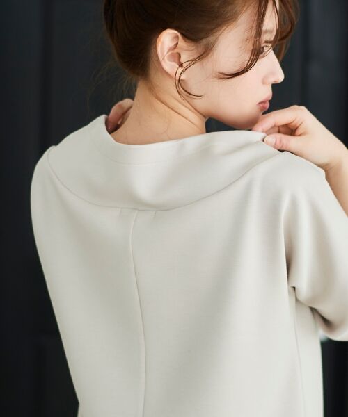 le.coeur blanc / ルクールブラン カットソー | 《WEB限定アイテム》パーカーライクデザイントップス | 詳細25