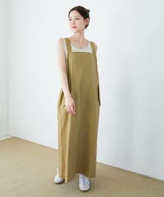 le.coeur blanc / ルクールブラン サロペット・オールインワン | 《WEB限定アイテム》タイプライターサロペット