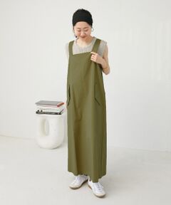 le.coeur blanc / ルクールブラン サロペット・オールインワン | 《WEB限定アイテム》タイプライターサロペット