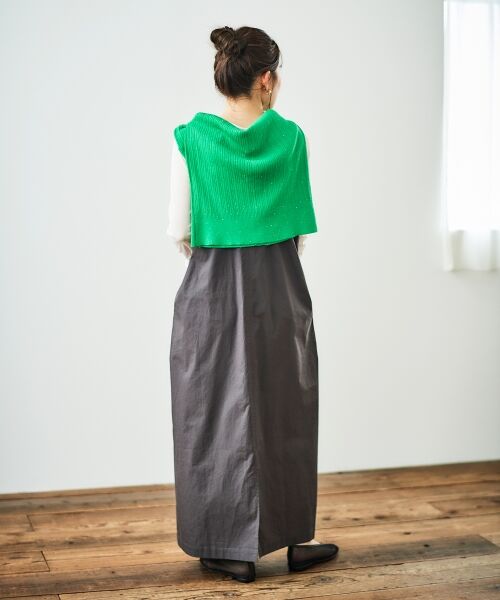 le.coeur blanc / ルクールブラン サロペット・オールインワン | 《WEB限定アイテム》タイプライターサロペット | 詳細19