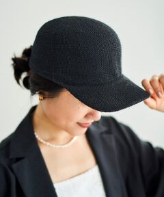 le.coeur blanc / ルクールブラン キャップ | 《WEB限定アイテム》ペーパーキャップ