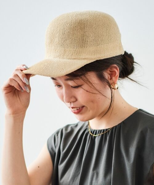 le. coeur blanc/ルクールブラン 《WEB限定アイテム》ペーパーキャップ オフ FREE le. coeur blanc/ルクールブラン 《WEB限定アイテム》ペーパーキャップ オフ FREE