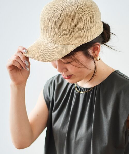 le.coeur blanc / ルクールブラン キャップ | 《WEB限定アイテム》ペーパーキャップ | 詳細6