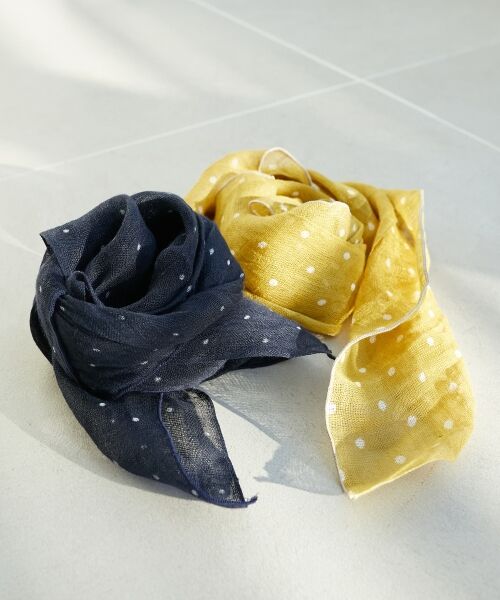 le.coeur blanc / ルクールブラン バンダナ・スカーフ | 《WEB限定アイテム》アソート柄スカーフ | 詳細12